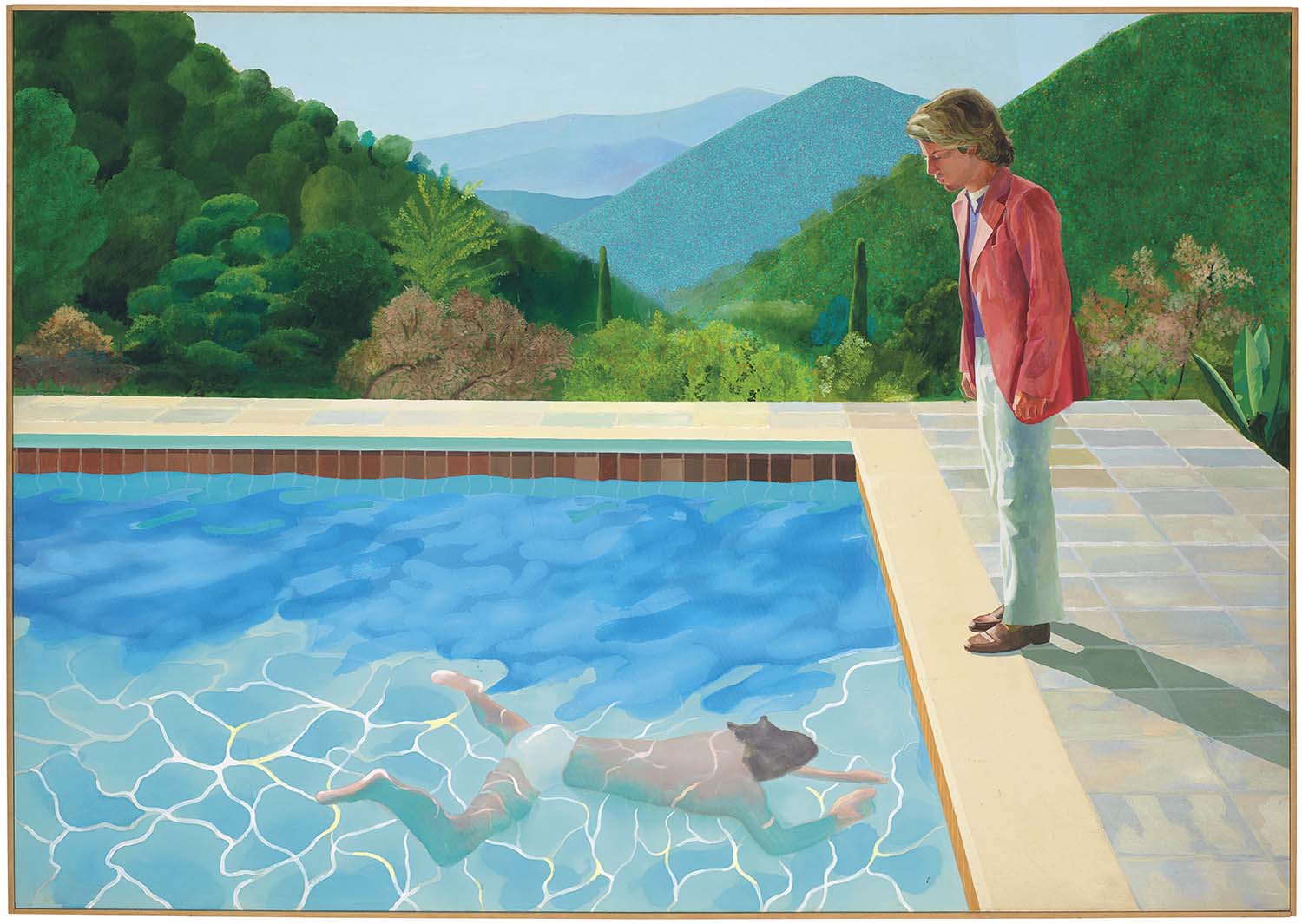 Lukisan Portrait of an Artist (Pool with Two Figures) Karya David Hockney Terjual 90 Juta Dollar